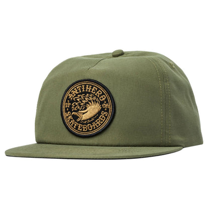 Anti-Hero Eagle Round Snapback - Moss/Bronze/Black