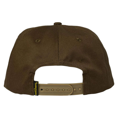 Anti-Hero Eagle Snapback Cap - Brown