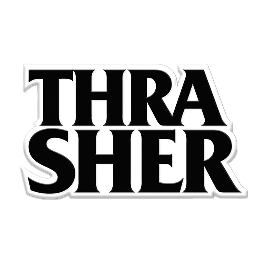 Anti-Hero Thrasher X Antihero Lapel Pin - Black/White