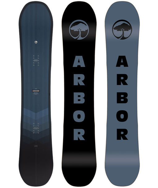 Arbor Men's Foundation Rocker Mid-Wide Snowboard 2024