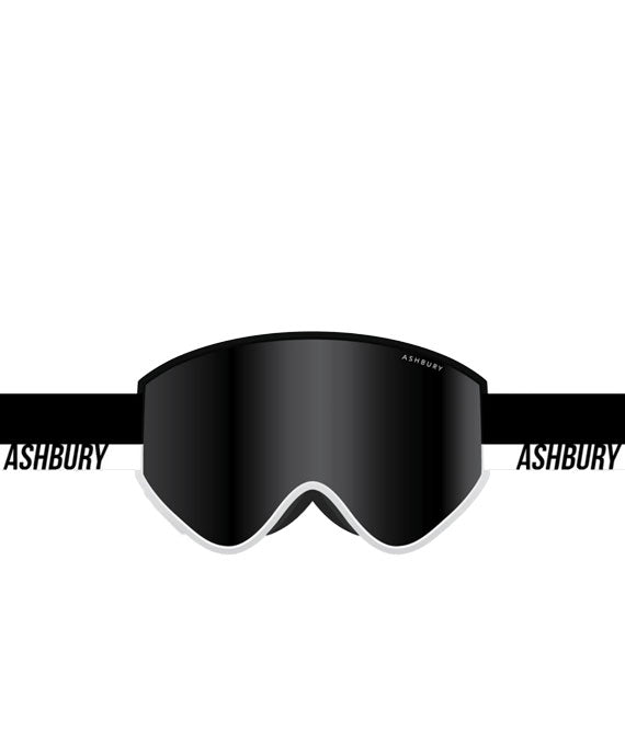 Ashbury A12 Half & Half Goggle Dark Smoke + Spare Lens 2024