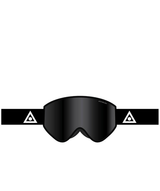 Ashbury A12 Triangle Black Triangle Goggle Dark Smoke + Spare Lens 2024