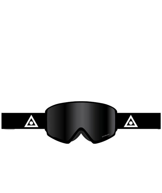 Ashbury Arrow Triangle Goggle Black/Dark Smoke + Spare Lens 2024