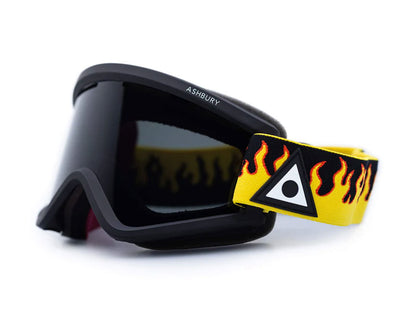 Ashbury Blackbird Yellow Flame - Dark Smoke + Spare Lens 2025