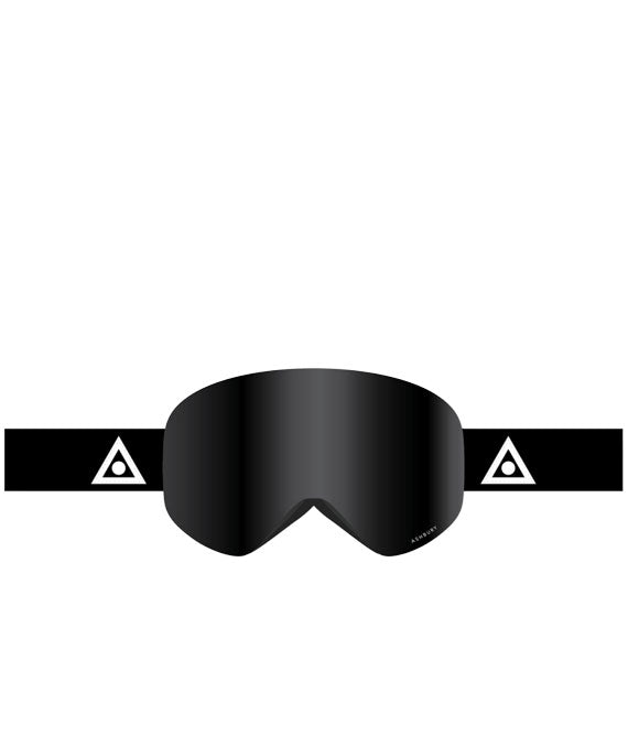 Ashbury Hornet Triangle Goggle Black/Dark Smoke + Spare Lens 2024