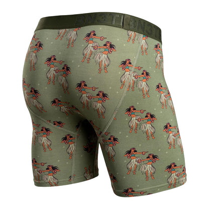 BN3TH Classic Icon Boxer Brief Print - Hula Dancer/Green