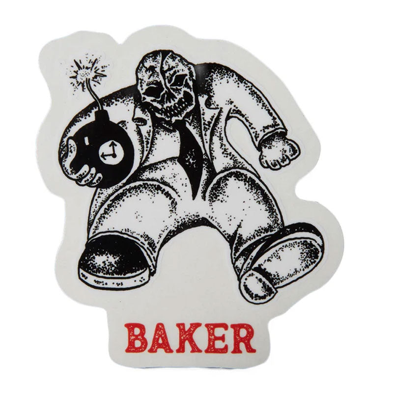 Baker Time Bomb Sticker