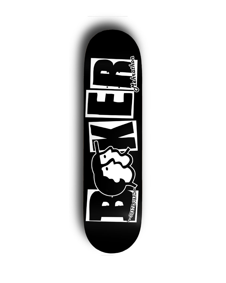 Baker X Mehrathon Black/White Deck 8.5"