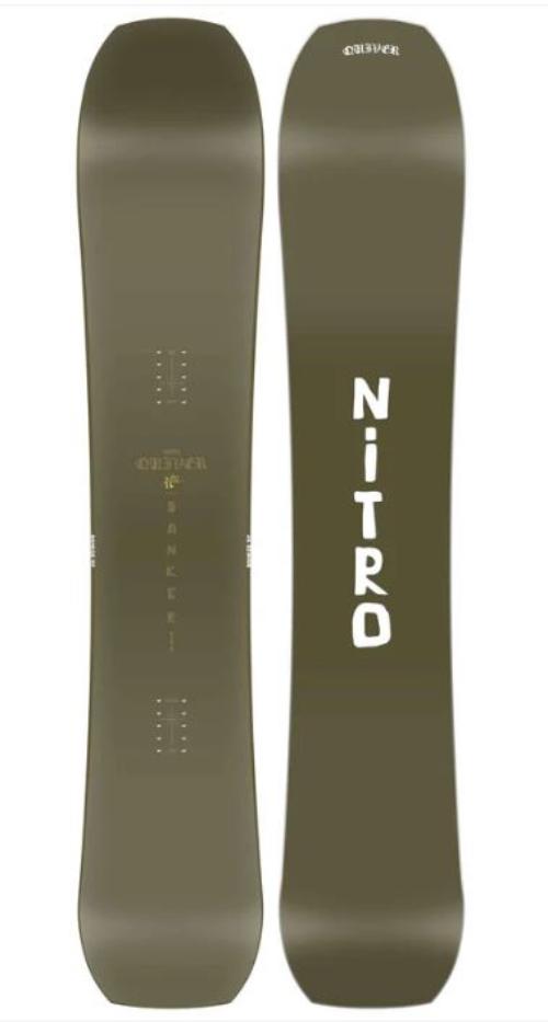 Nitro Men's Banker Snowboard 2025