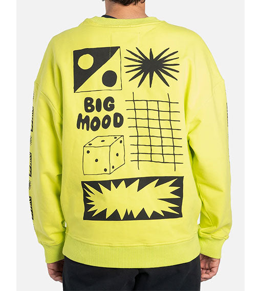 Bataleon Big Mood Crewneck Yellow 2024