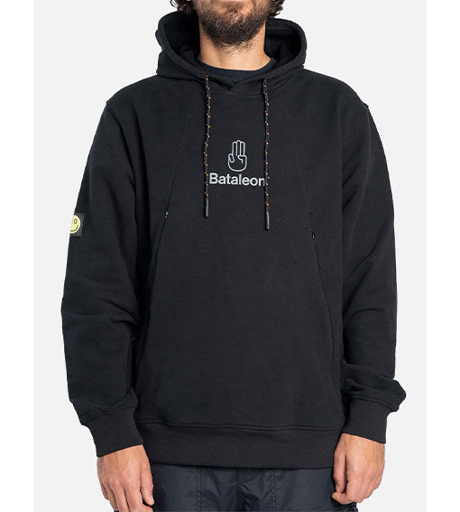 Bataleon Snowproof Delta Hoodie Black 2024