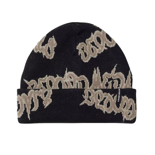 Beyond Medals 90's Spike Beanie Black 2025