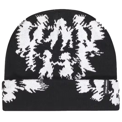 Beyond Medals Culture Print Beanie Black 2024