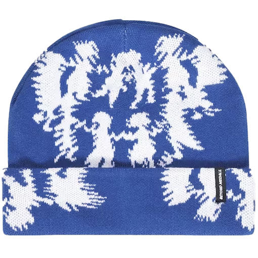 Beyond Medals Culture Print Beanie Blue 2024