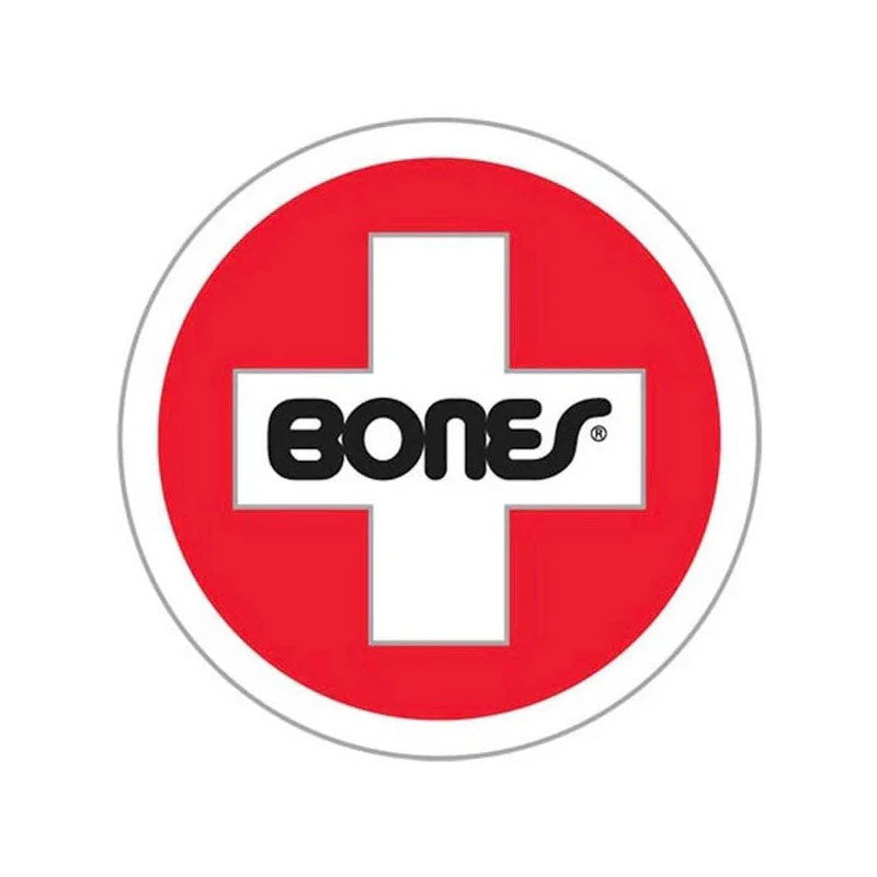 Bones Swiss Round Sticker 3"