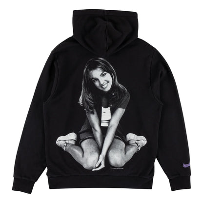 Welcome X Britney Spears Flower Pigment-Dyed Hoodie - Black