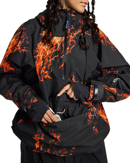 Burton AG GORE-TEX 2L Jacket Orange Flame 2025