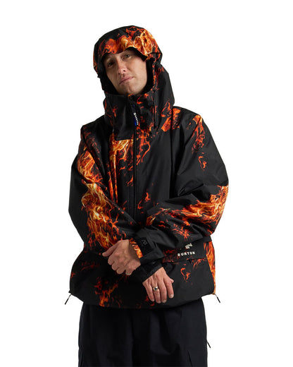 Burton AG GORE-TEX 2L Jacket Orange Flame 2025