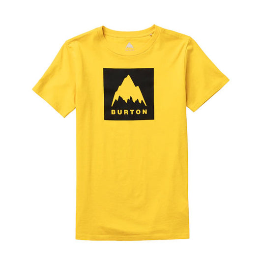 Burton Kids' Classic High Mountain Short Sleeve T-Shirt Goldenrod 2025