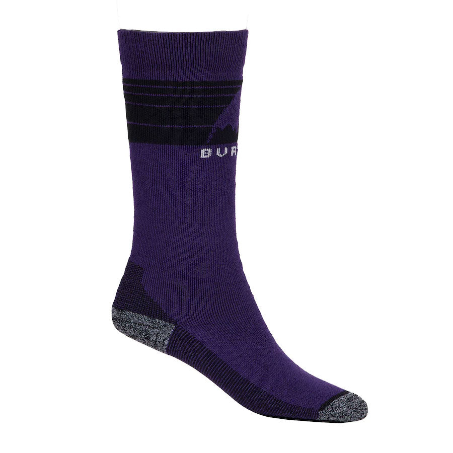 Burton Kids' Emblem Midweight Sock Imperial Purple 2025