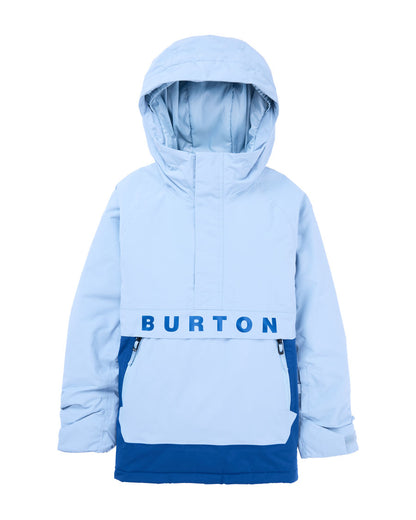 Burton Kids' Frostner 2L Anorak Dusty Blue/Twilight Blue 2025