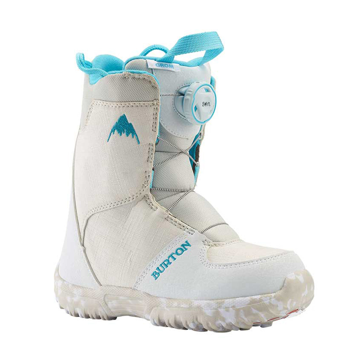 Burton Kids' Grom BOA Boot White 2024