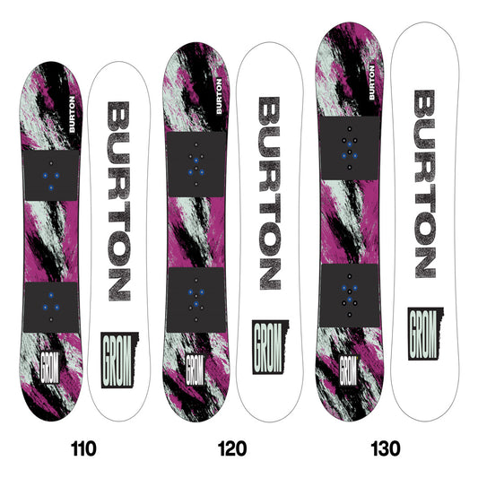 Burton Kids' Grom Snowboard Purple/Teal 2025