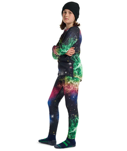 Burton Kids' Lightweight Base Layer Set Painted Planets 2024