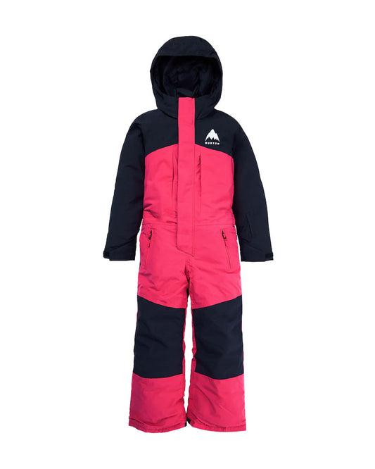 Burton Kids' One Piece True Black/Azalea Pink 2025