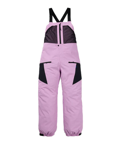 Burton Kids' Outbeam 3L Bib Pants Orchid Purple/True Black 2025