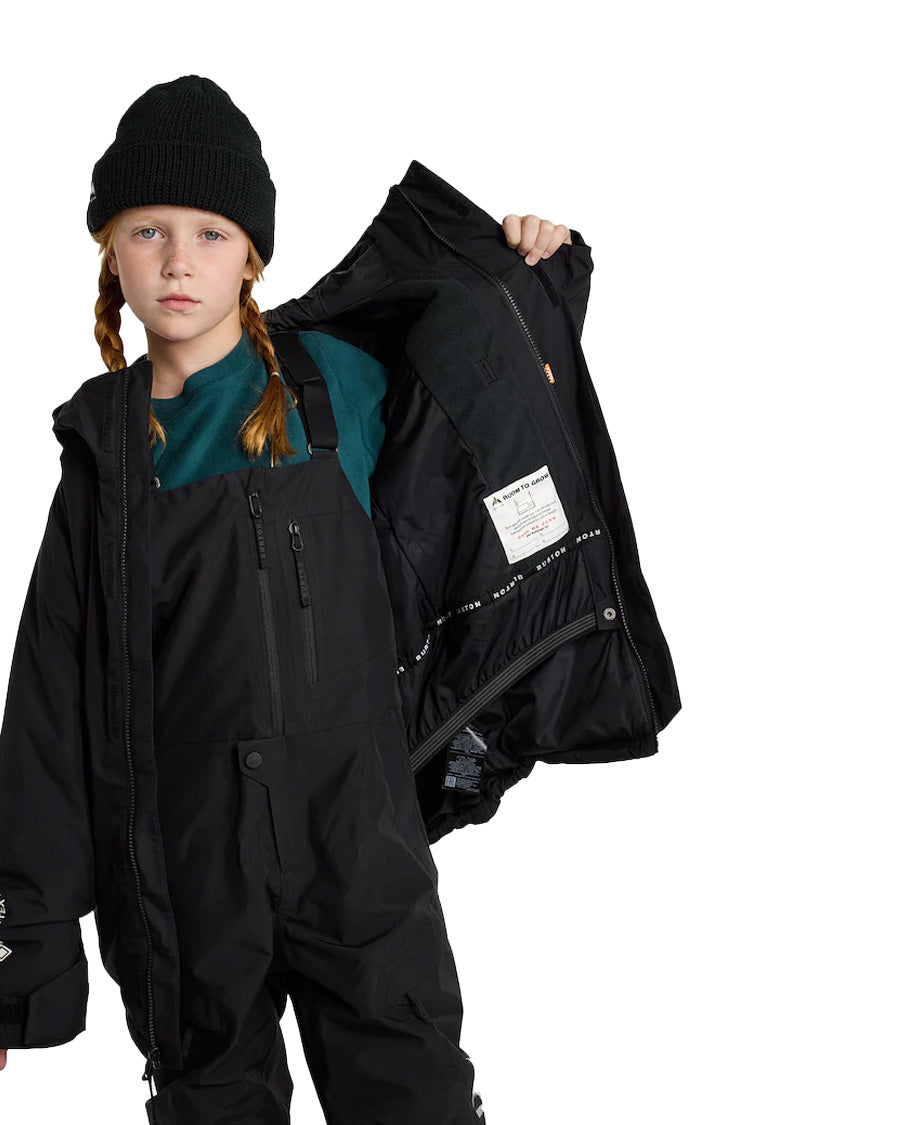 Burton Kids' Powline Gore-Tex Jacket True Black 2025