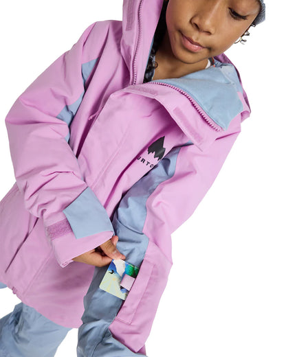 Burton Kids' Skimmer 2L Jacket Orchid Purple/Dusty Blue 2025