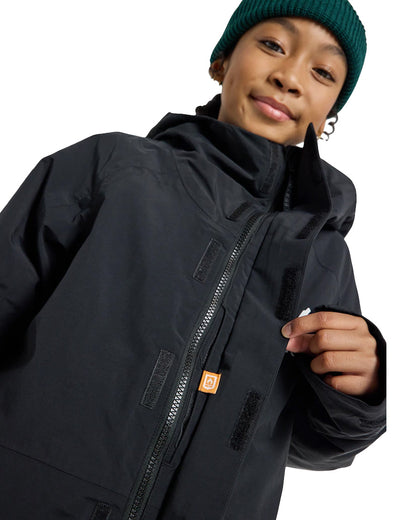 Burton Kids' Skimmer 2L Jacket True Black 2025