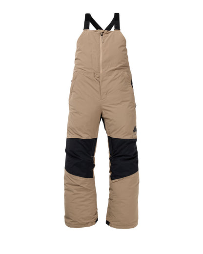 Burton Kids' Skylar 2L Bib Pants Summit Taupe 2025