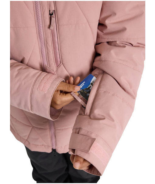 Burton Kids' Spindal 2L Jacket Powder Blush 2024