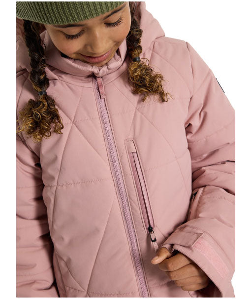 Burton Kids' Spindal 2L Jacket Powder Blush 2024