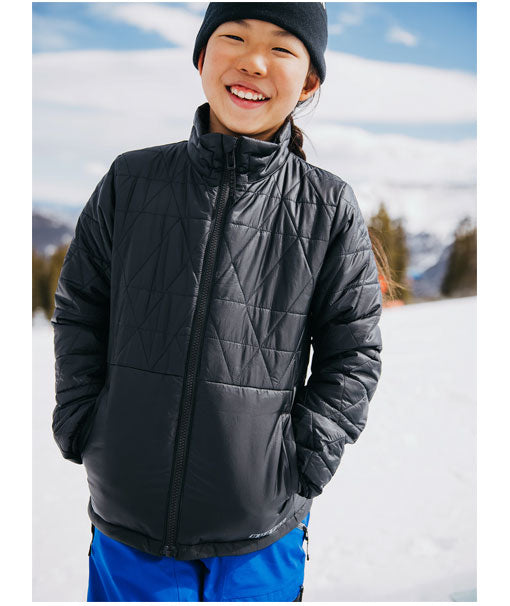 Burton Kids' Versatile Heat Insulated Jacket True Black 2024