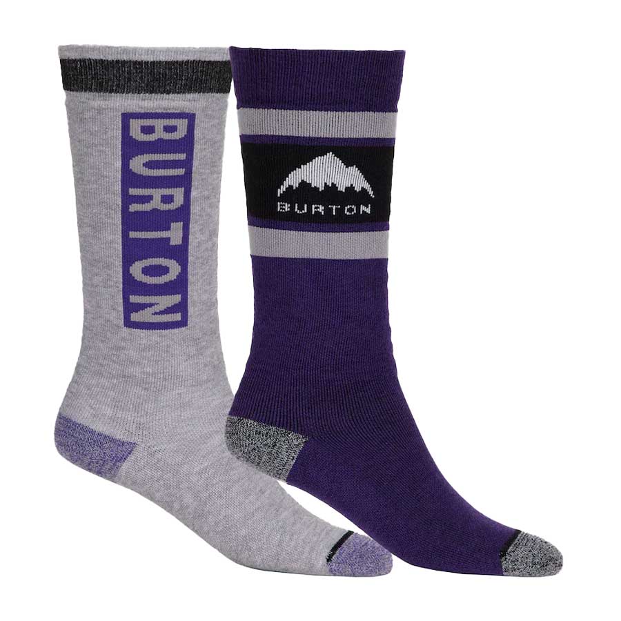 Burton Kids' Weekend Midweight 2 Pack Imperial Purple 2025