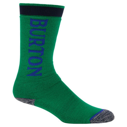 Burton Kids' Weekend Midweight Socks 2-Pack Galaxy Green 2024