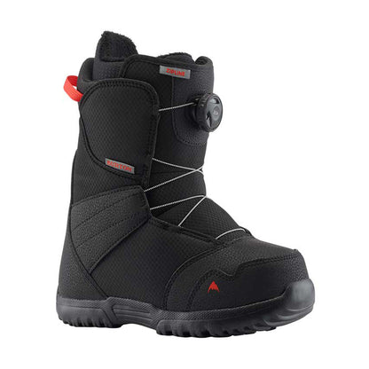 Burton Kids' Zipline BOA Boot Black 2025