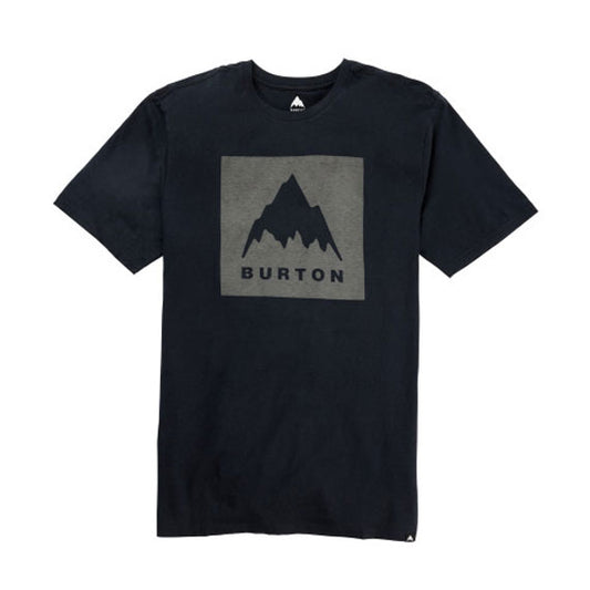 Burton Men's Classic Mountain High Short Sleeve T-Shirt True Black 2025