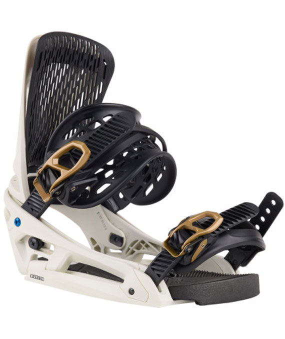 Burton Men's Genesis EST Binding White/Gold 2024