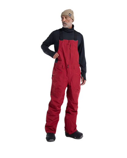 Burton Men's Reserve Gore-Tex Bib Pants Deep Red 2025