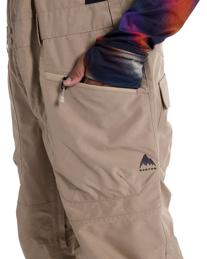 Burton Men's Reserve Gore-Tex Bib Pants Summit Taupe 2025