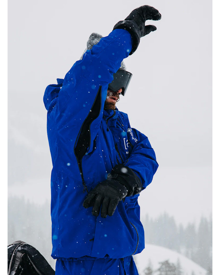 Burton Men s ak Helitack Gore Tex Jacket Jake Blue 2025 The Source Snowboard Skate