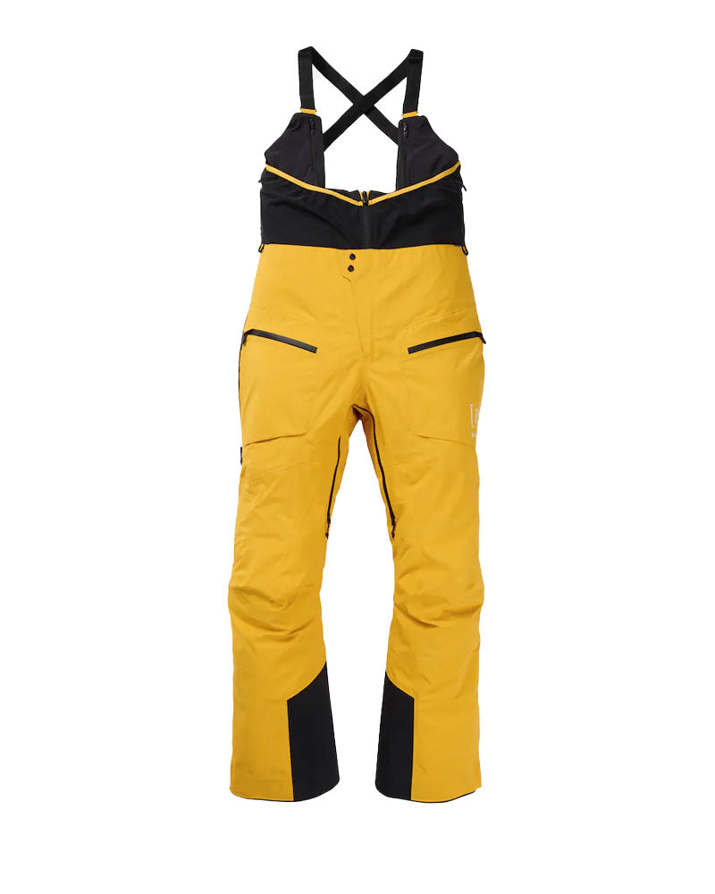 Burton Men's [ak] Tusk Gore-Tex Pro 3L Bib Pants Goldenrod 2025