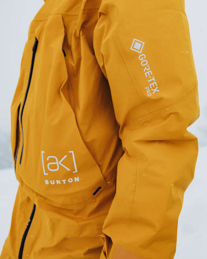 Burton Men's [ak] Tusk Gore-Tex Pro 3L Jacket Goldenrod 2025