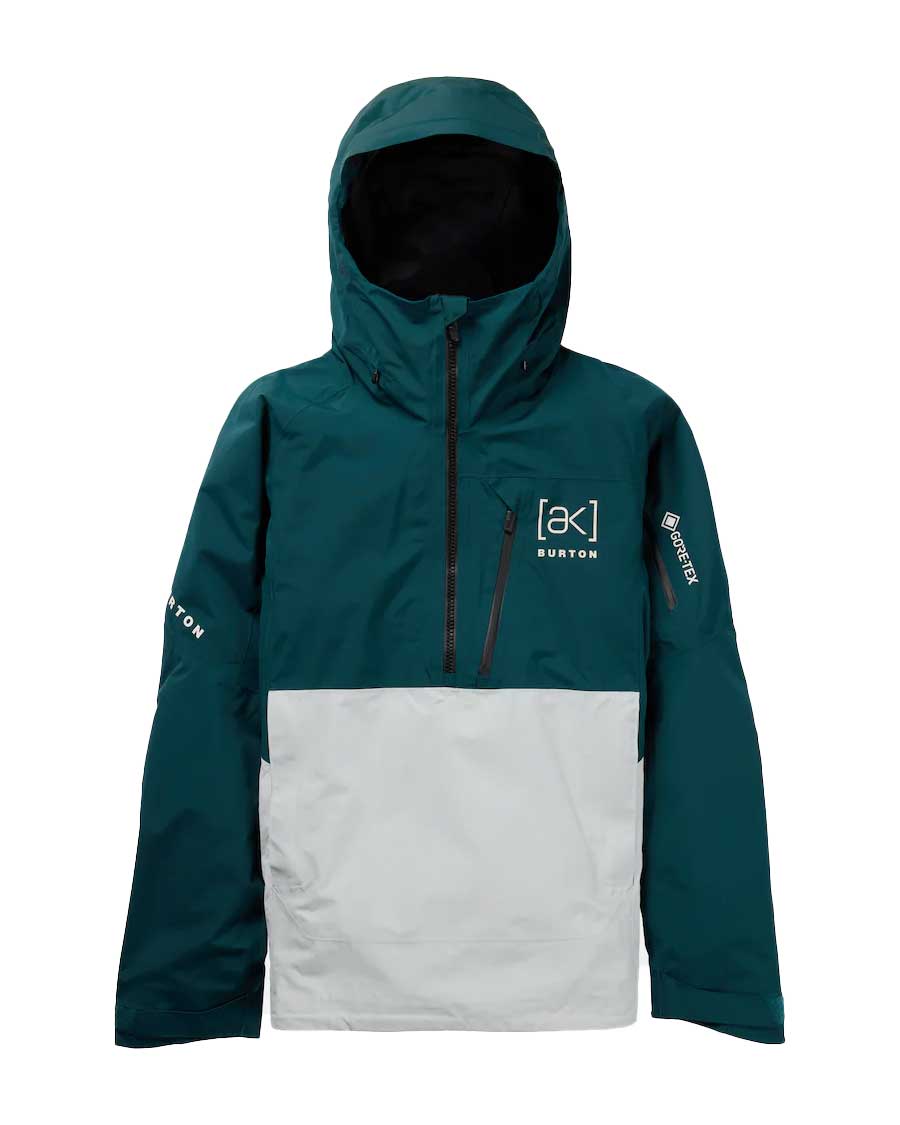 Burton Men's [ak] Velocity Gore-Tex Anorak Emerald/Gray 2025