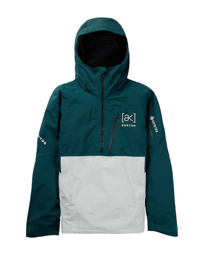 Burton Men's [ak] Velocity Gore-Tex Anorak Emerald/Gray 2025