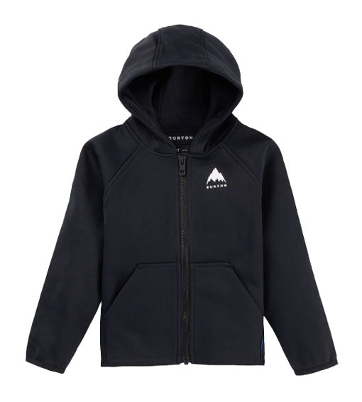 Burton Toddlers' Crown Weatherproof Full-Zip Fleece True Black 2025